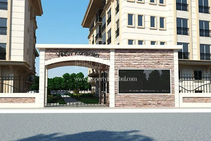 The entrance of Vezuv Konaklari