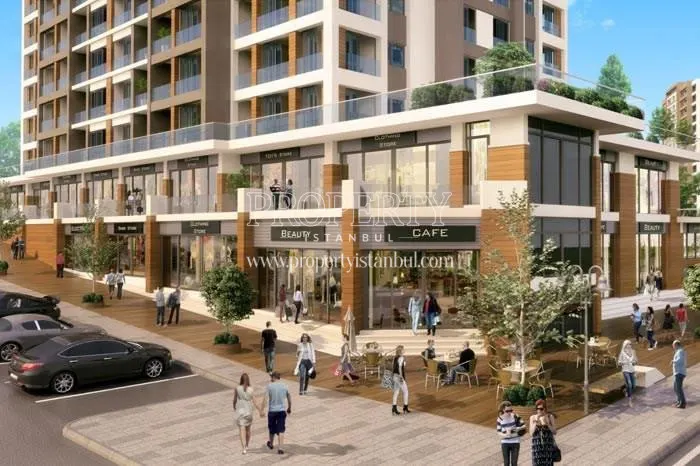 Shopping center in the Vira Istanbul compound