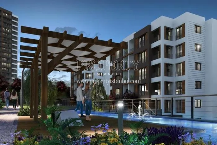 The inside of the Vira Istanbul compound