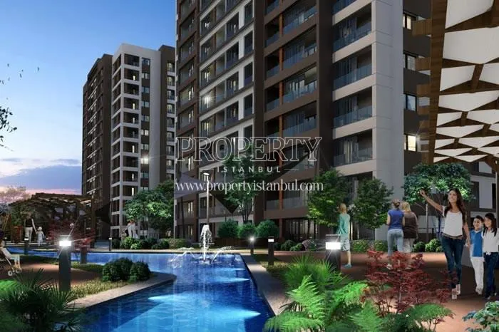 The landscape of the Vira Istanbul compound