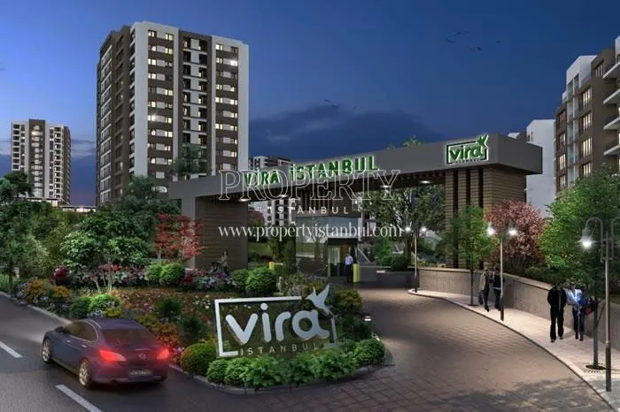 The entrance of the Vira Istanbul compound