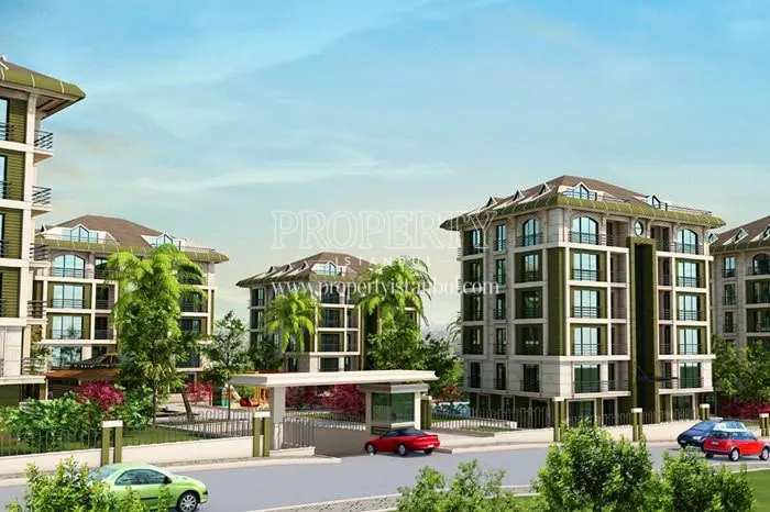 The entrance of Vista Garden compound