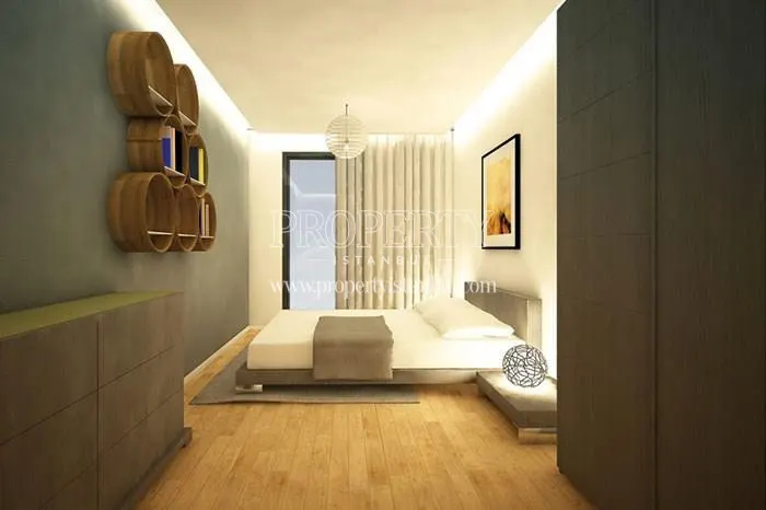 One of the master bedrooms in Viva Rezidans