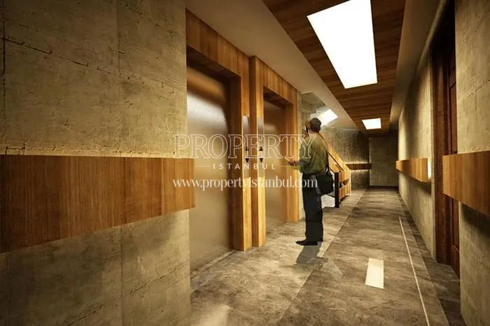 The corridors of Viva Rezidans
