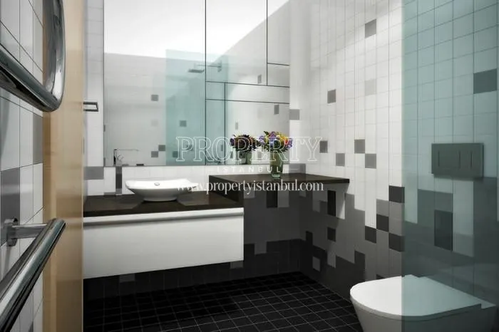 One of the bathrooms in the Vivaterra compound