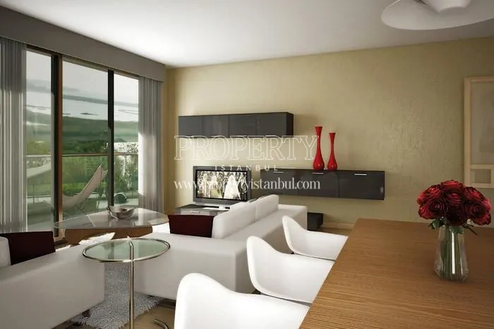 One of the living rooms in the Vivaterra compound
