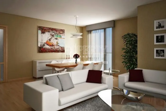 One of the living rooms in the Vivaterra compound