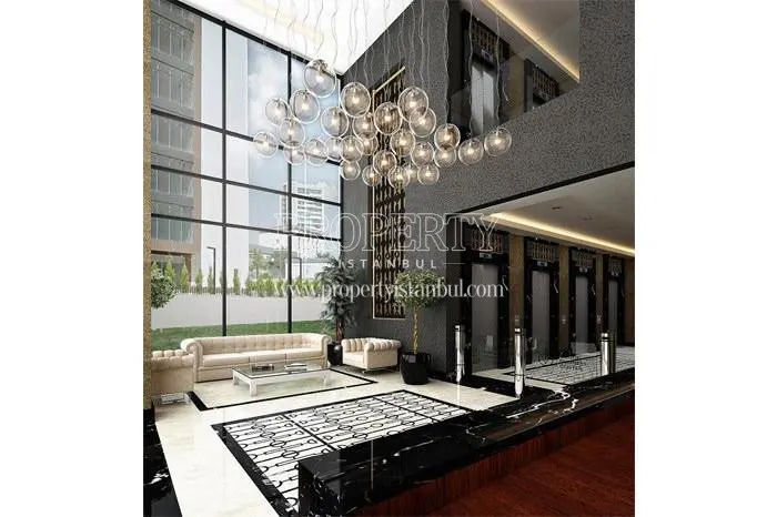 The lobby of Vogue Business Center