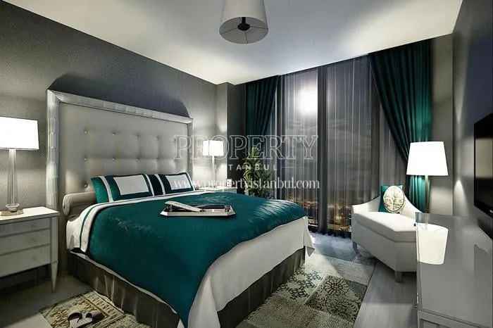 One of the master bedrooms in Vogue Kurtkoy