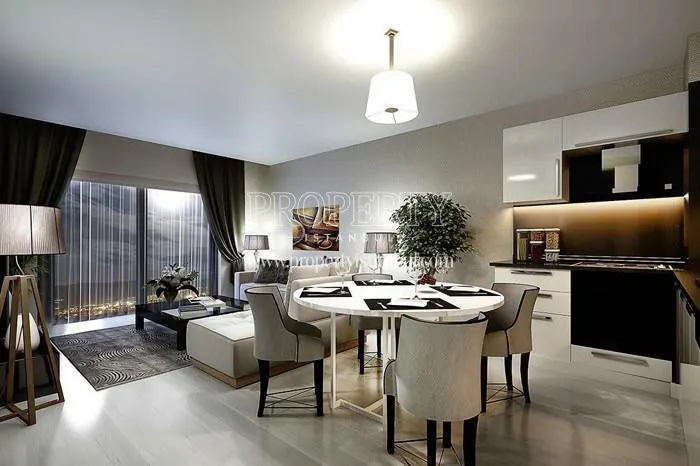 One of the living rooms in Vogue Kurtkoy