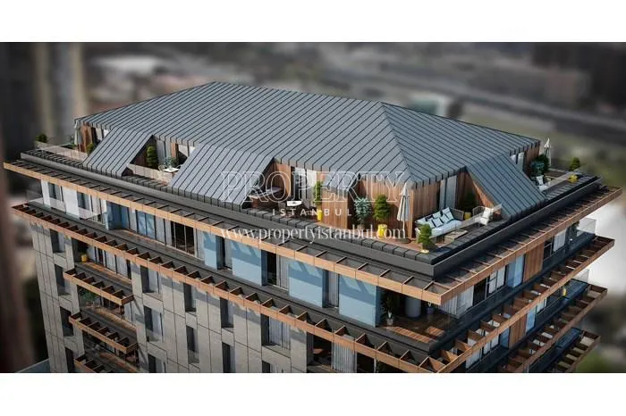 The penthouses in the Vue Mer Daca building