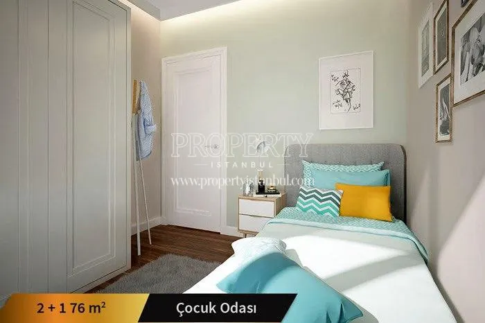 Small bedroom in Wen Levent Residence