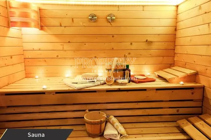Sauna in Wen Levent Residence