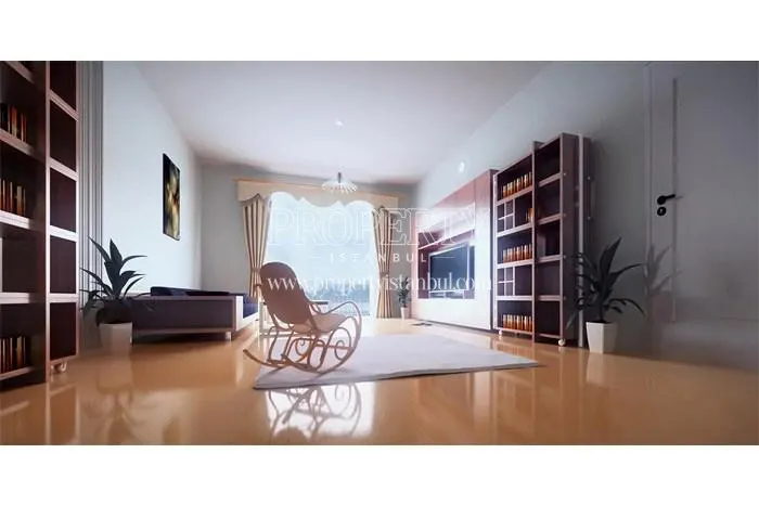 One of the living rooms in Western Park