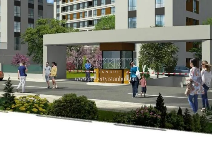The entrance of the White House Istanbul project