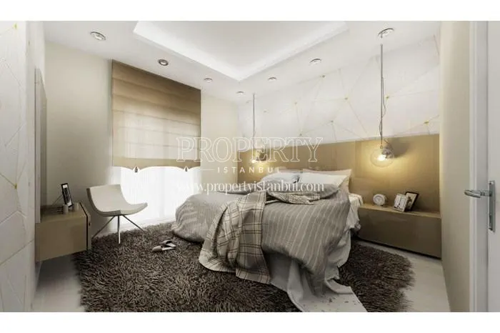 One of the bedrooms in Winlife Istanbul Residence homes