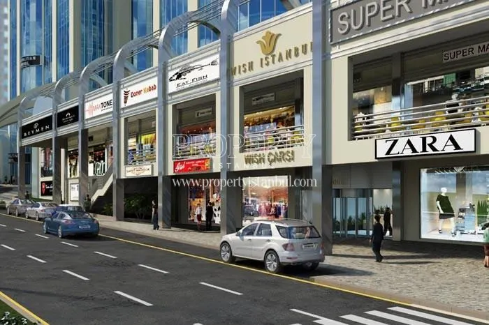 The shopping center in Wish Istanbul