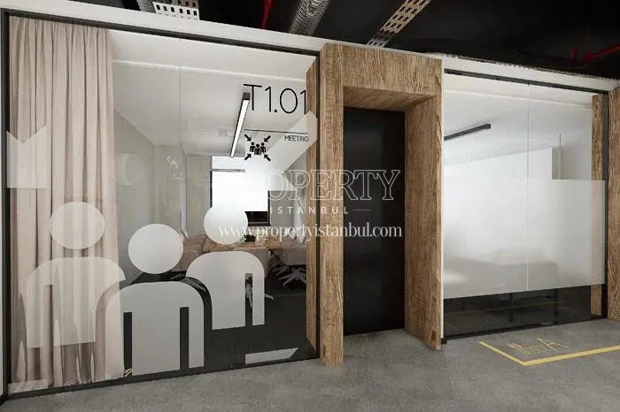 One of the offices in WorkLand Maslak