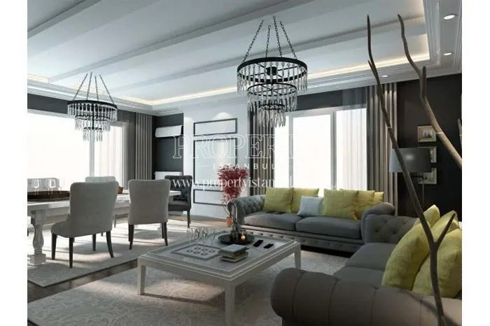 One of the living rooms in YS Yasar Suites