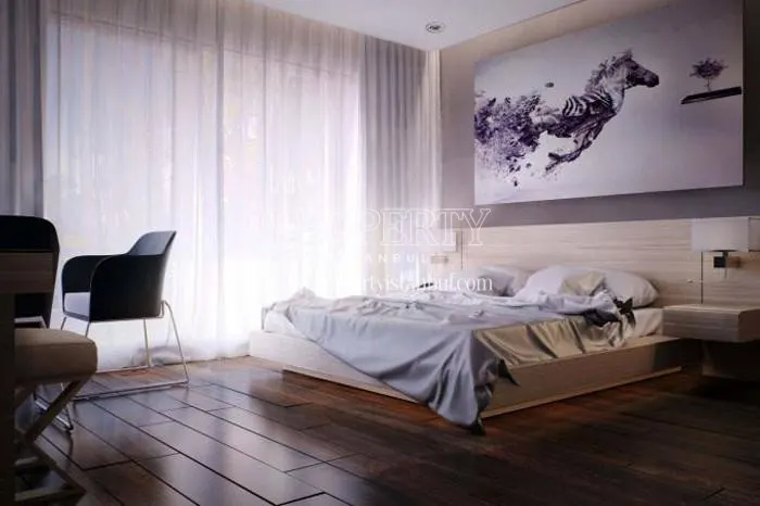 One of the bedrooms in YS Yasar Suites