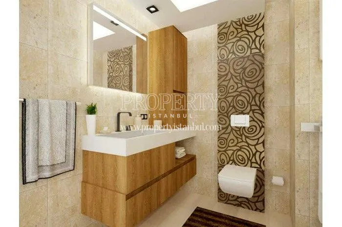 One of the bathrooms in YS Yasar Suites