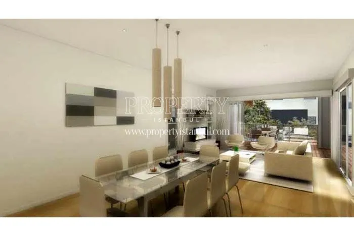 One of the living rooms in YS Yasar Suites