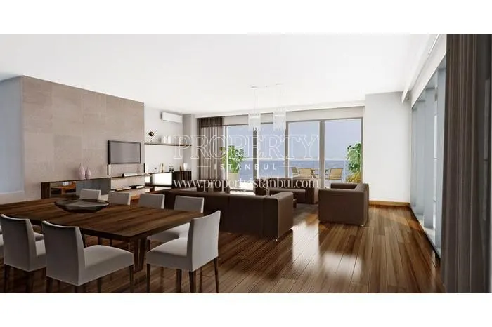 One of the living rooms in Yali Atakoy
