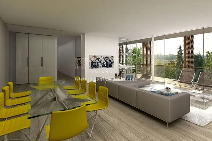 One of the living rooms in Yalin Evler Gokturk