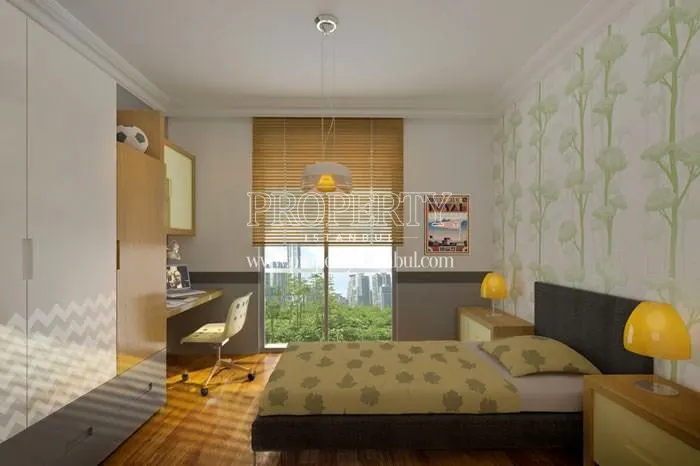 One of the bedrooms in Yasam Plus Bagcilar