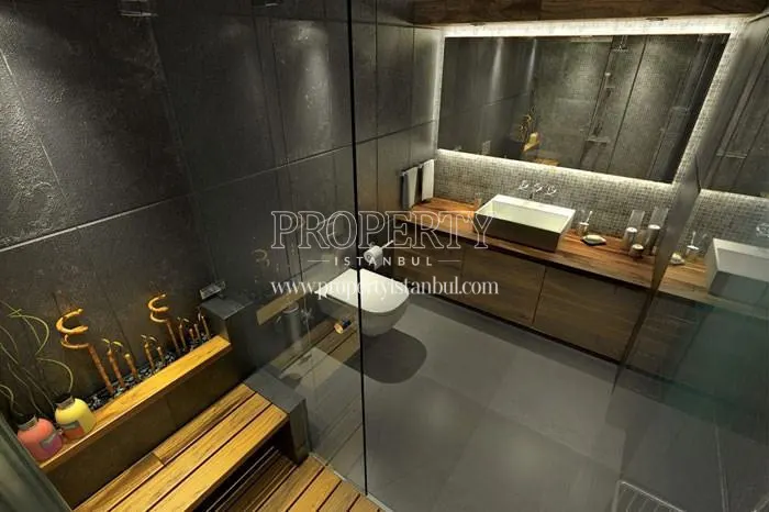 One of the bathrooms in Yasam Plus Bagcilar