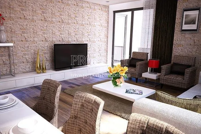 One of the living rooms in Yasemin Evleri