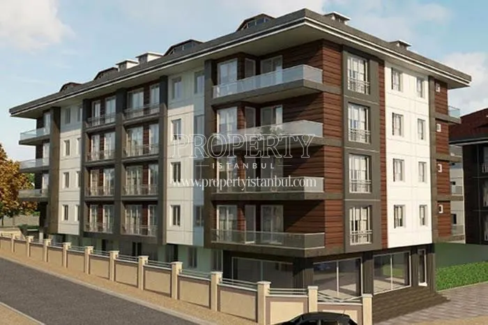 One of the buildings in Yasemin Evleri