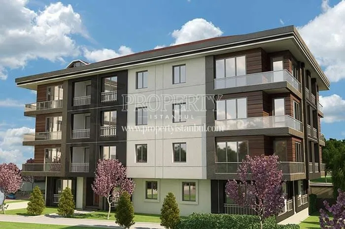 One of the buildings in Yasemin Evleri