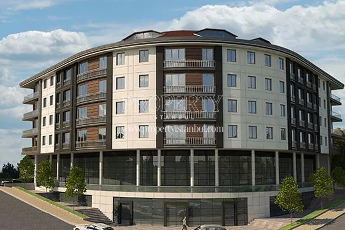 One of the buildings in Yasemin Evleri