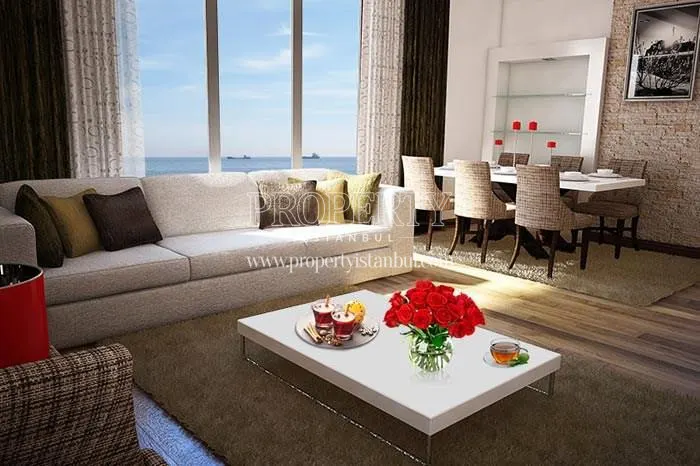 One of the living rooms in Yasemin Evleri