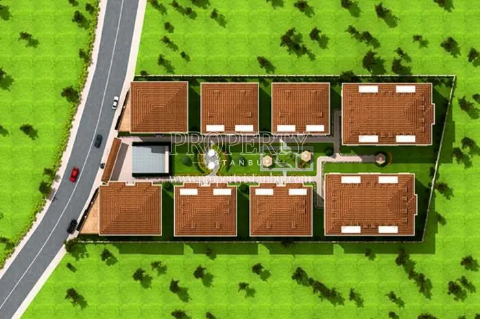 The layout plan of the Yasemin Konaklari 2 project