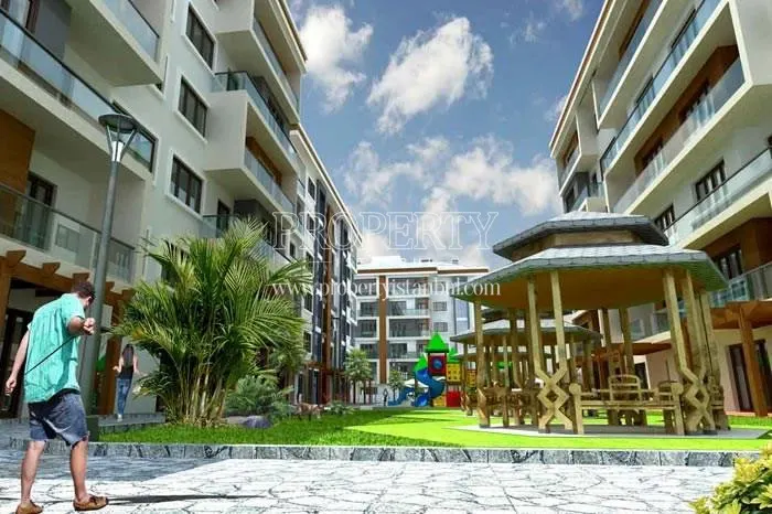 Yaylapark Evleri compound garden