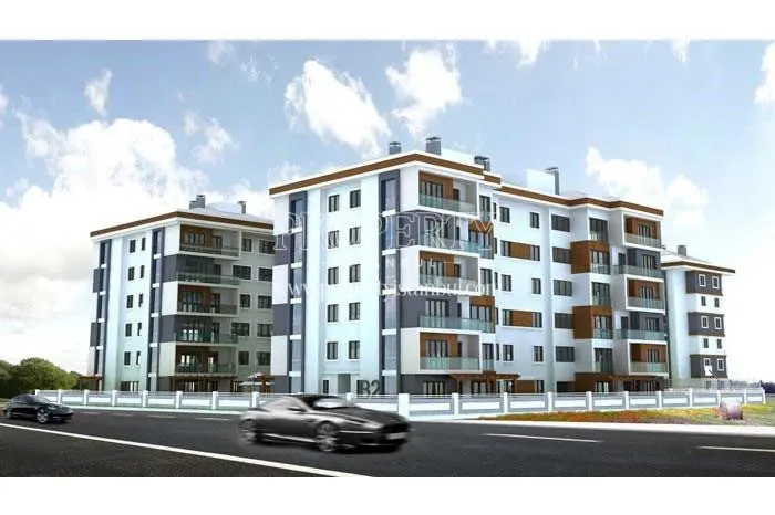 Yaylapark Evleri project view from the street