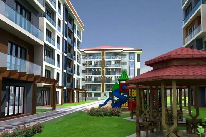 The garden of Yaylapark Evleri
