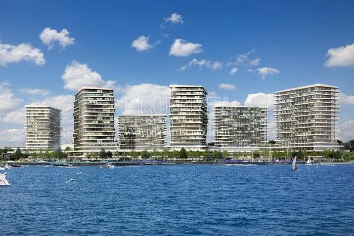 Yedi Mavi compound view from the sea