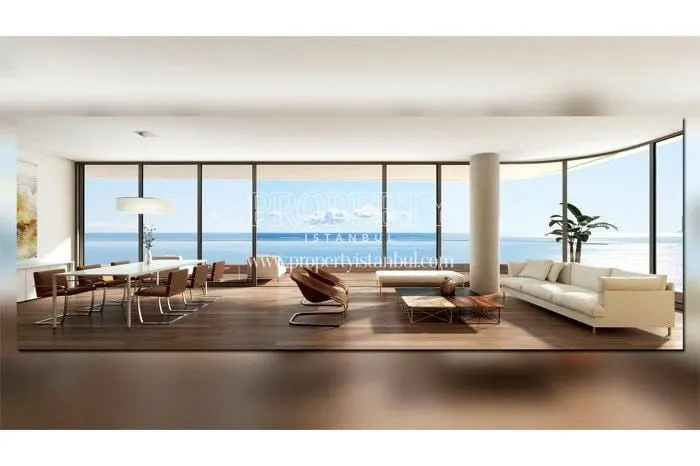 Spacious living room in Yedi Mavi
