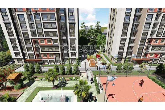 Sports fields in Yeni Istanbul Evleri