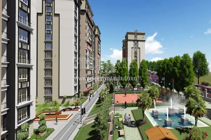 Relaxation areas in Yeni Istanbul Evleri
