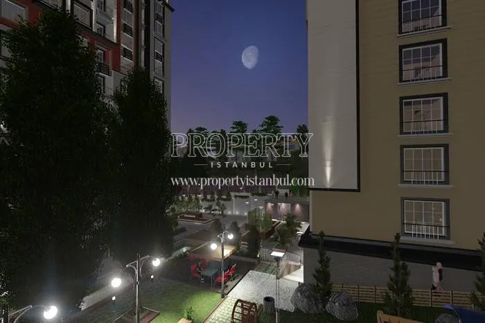 Inside of the Yeni Istanbul Evleri compound