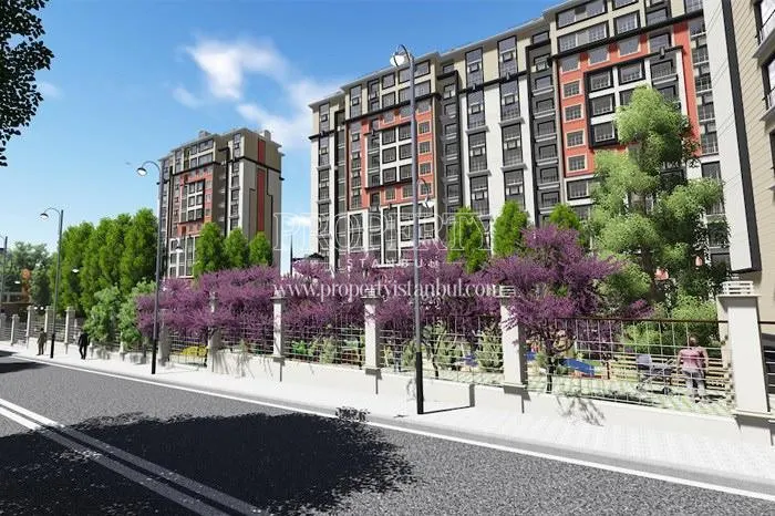 Yeni Istanbul Evleri view from the street