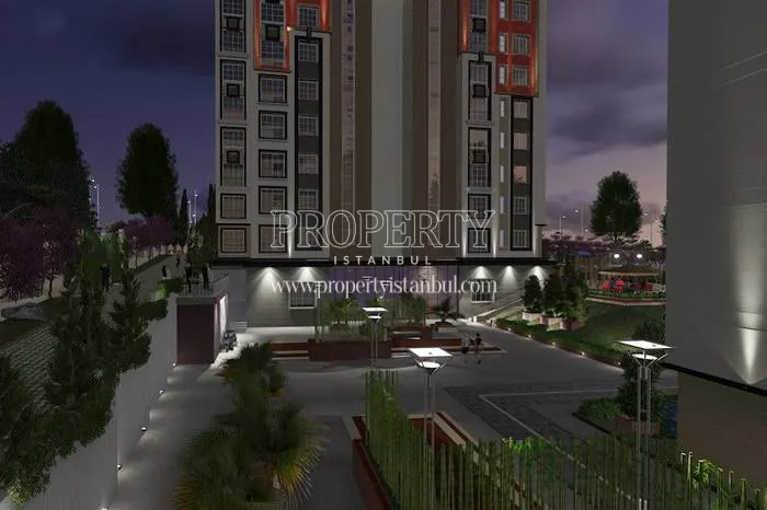 Inside of the Yeni Istanbul Evleri compound
