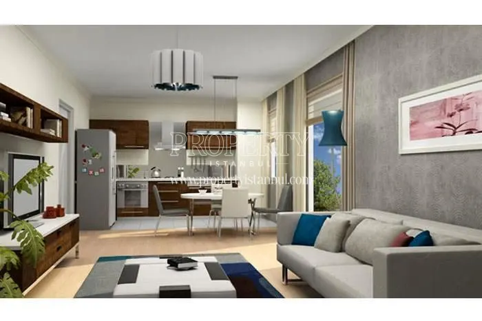 One of the apartments in Yenimoda Evleri