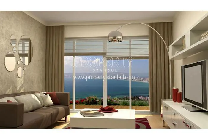 Small living room in Yenimoda Evleri