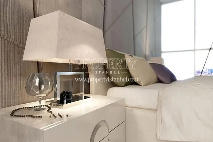 One of the master bedrooms in Yenitepe Kadikoy