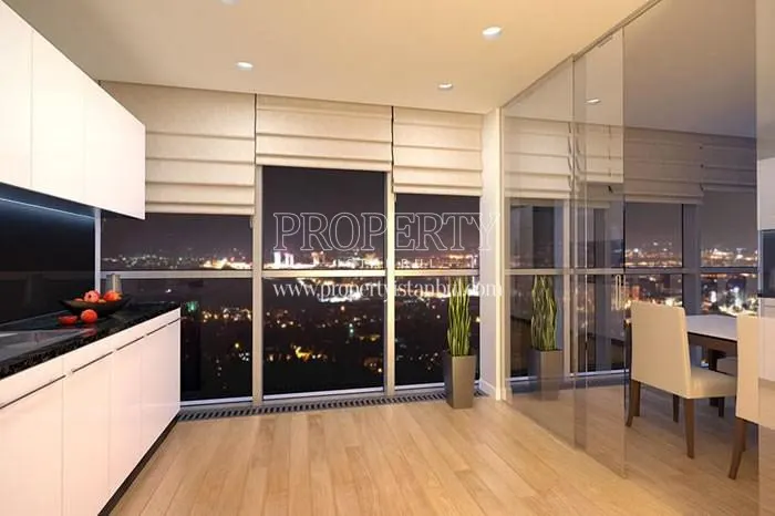 The city view from one of the kitchens in Yenitepe Kadikoy